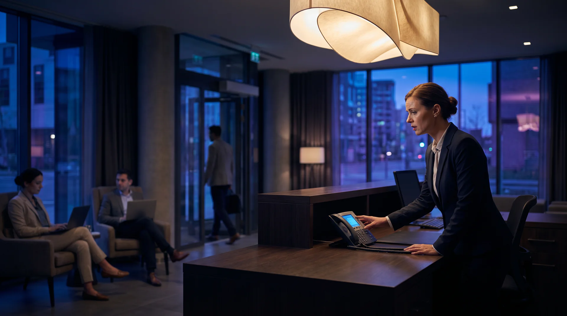 Boutique hotels can't staff a full night team. Here's how a voice AI genie handles the real call mix between 10pm and 6am so nothing slips.