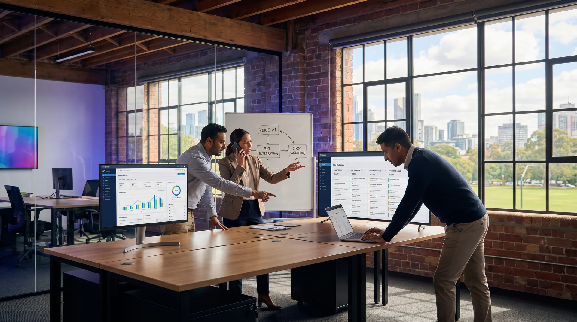 Learn how webhooks, REST API, and deal pipeline events connect your voice AI to your CRM so no lead falls through the cracks.