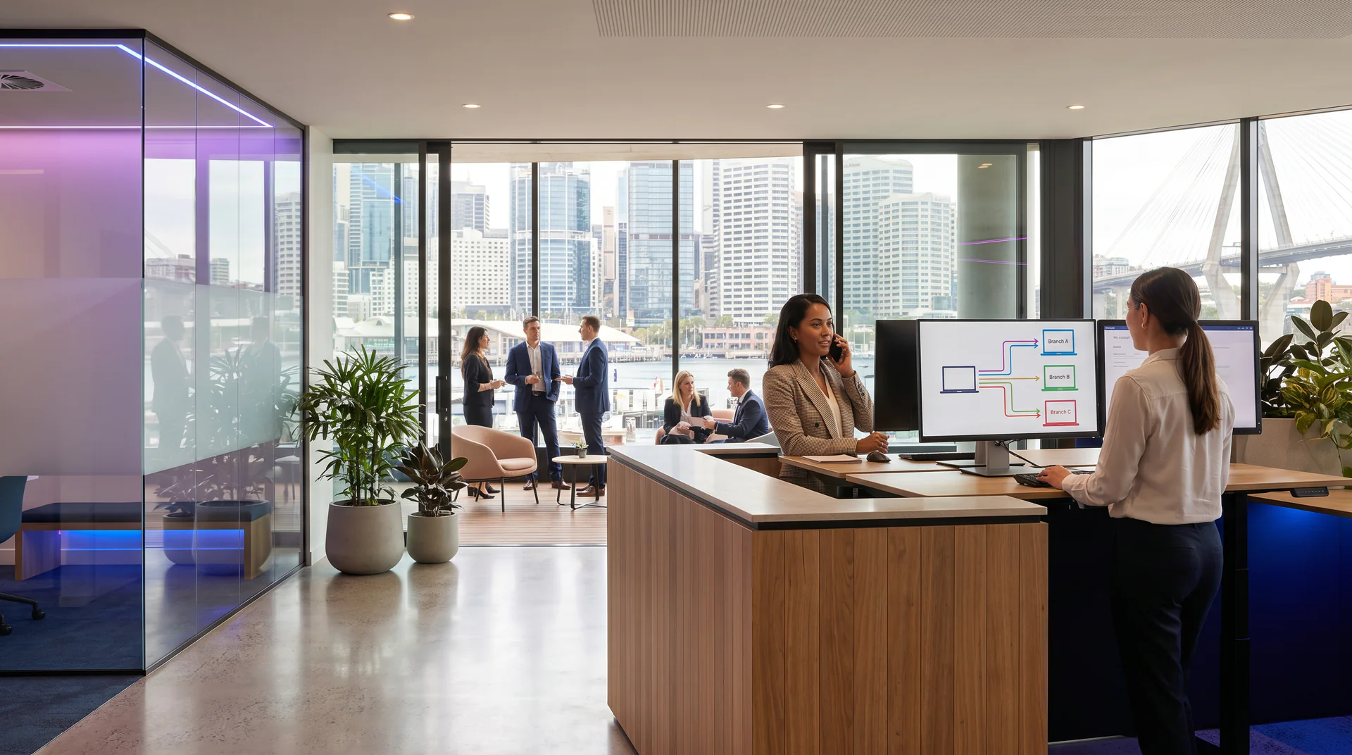 Deploy a primary intake genie that triages every call and routes to the right branch genie. Step-by-step guide for multi-location businesses.