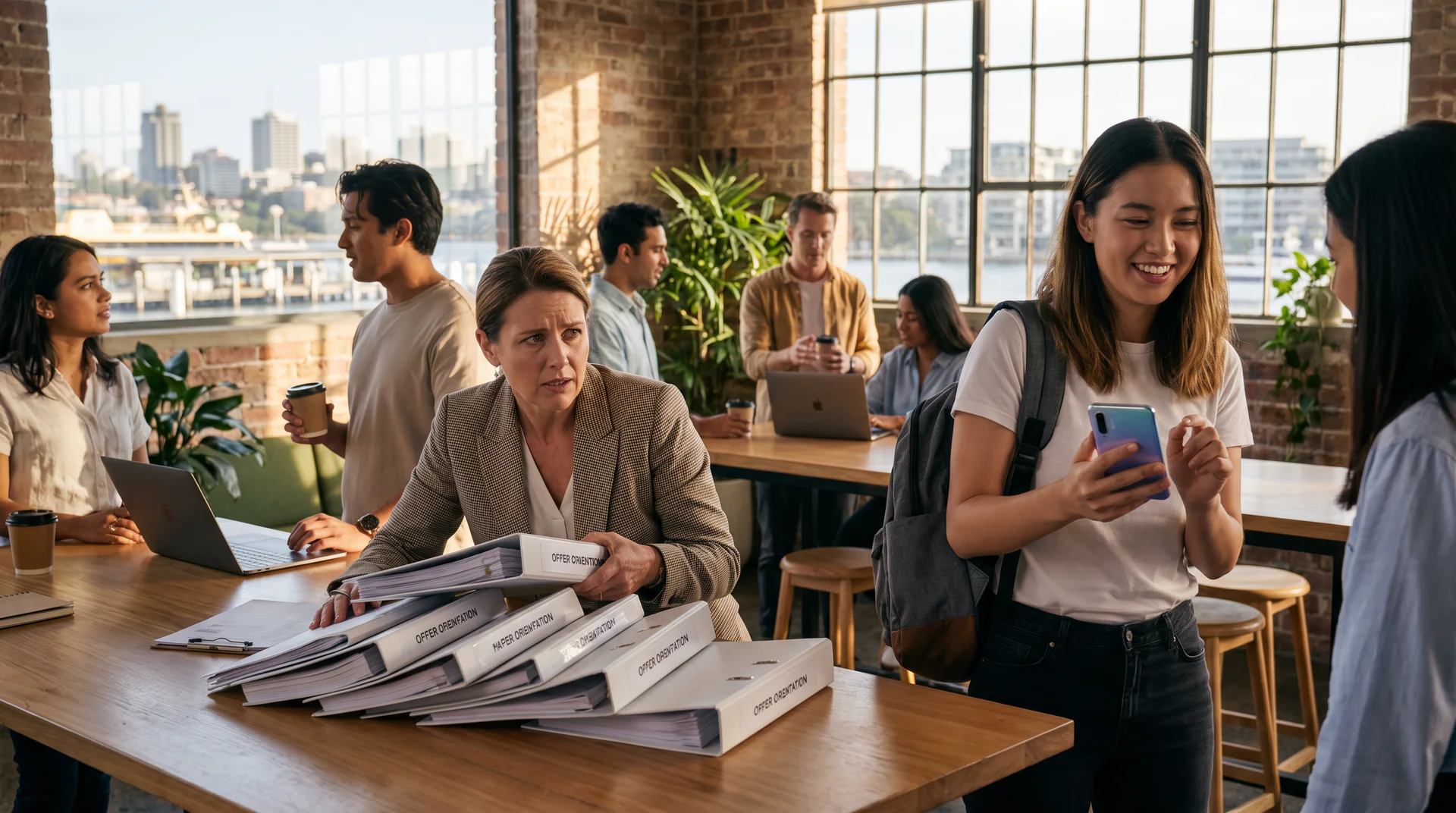 Why new starters forget 70% of camp orientation by Wednesday, and how a voice AI genie turns your existing handbook into 24/7 answers.