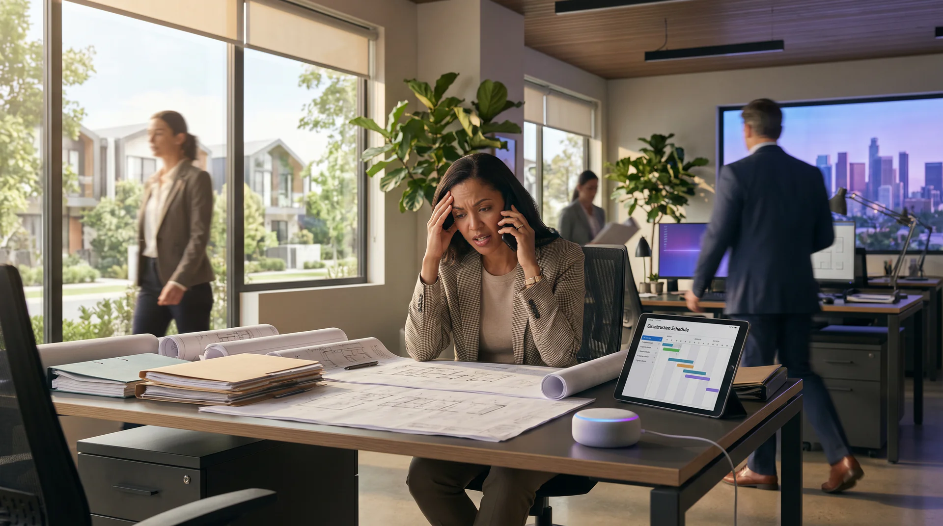 Every home builder has one person drowning in warranty queries. Here's why the defects period is a structural problem, and what voice AI can do about it.
