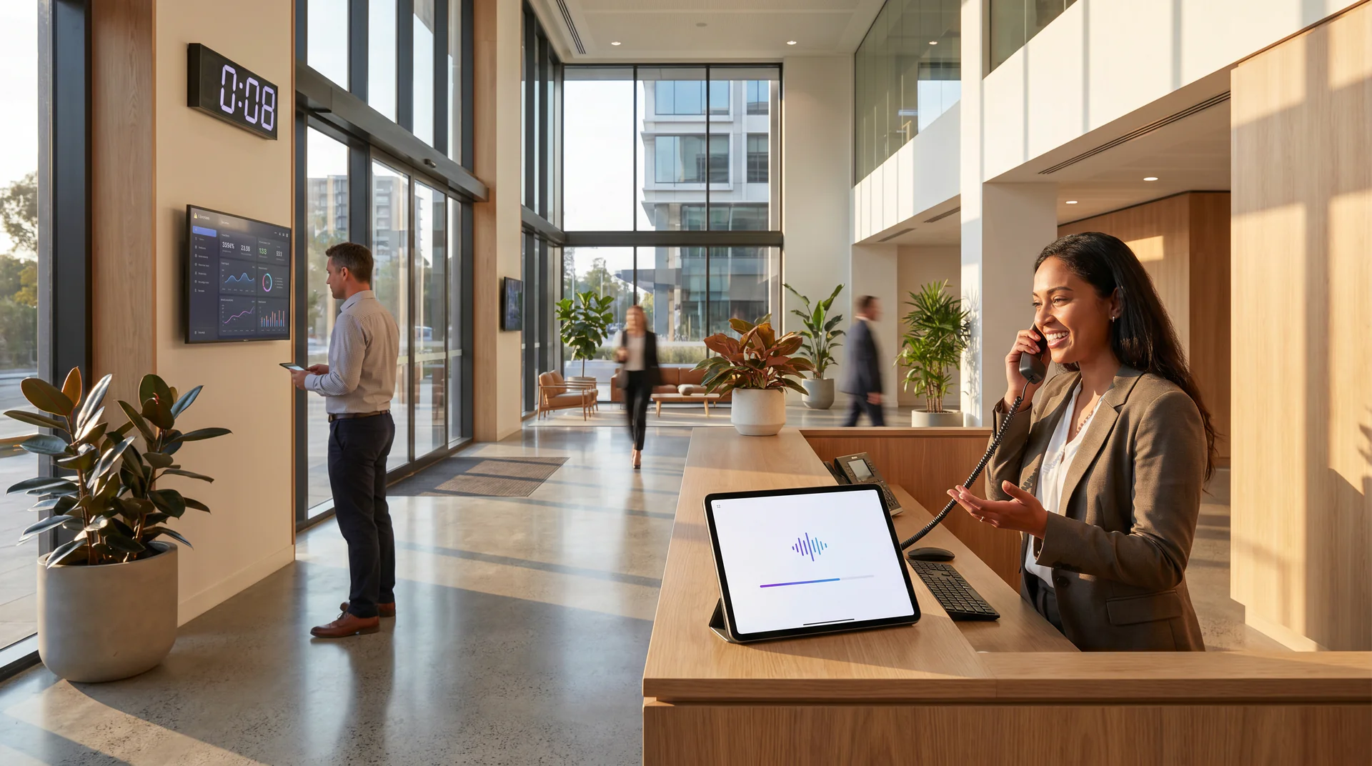 How fast you answer predicts whether you win the lead. Here's how voice genies, internal receptionists, and outsourced services compare across six metrics.