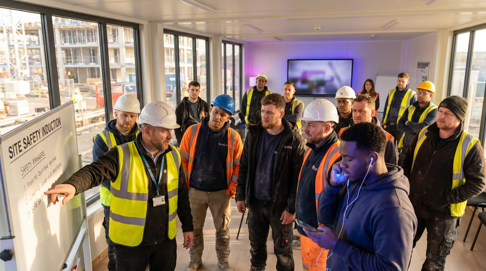 Site safety toolbox talks tick compliance boxes but miss the real one, comprehension. Voice AI in workers' own languages is changing that.