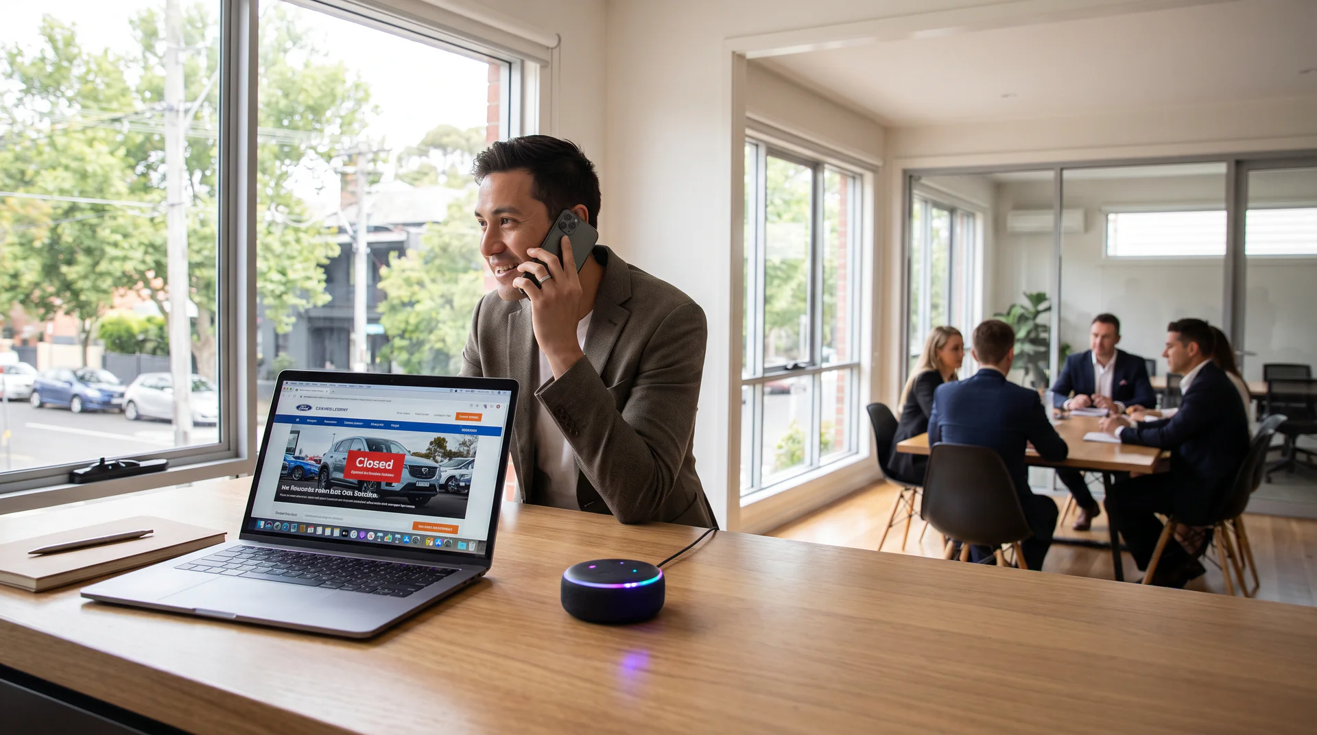 A buyer wants a 2020 Triton under $30k on a Saturday afternoon. Your dealership is closed. Here's how a genie captures that lead before a competitor does.