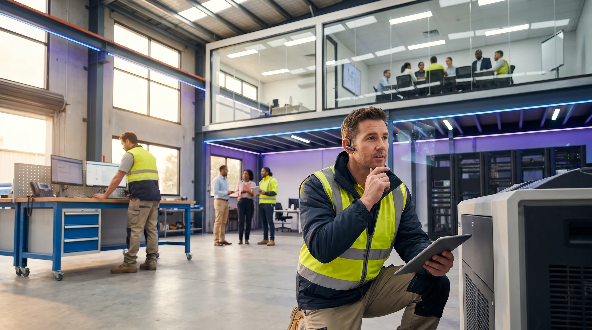 How a voice AI genie gives field techs instant access to every service manual, fix note, and expert answer, right when they need it most.