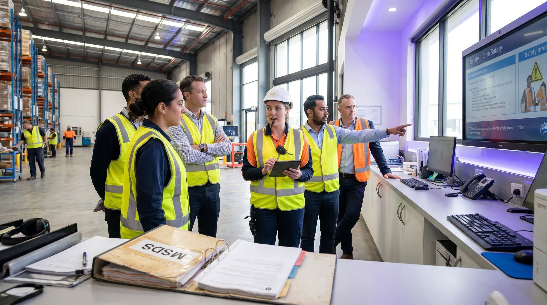 Voice AI puts MSDS chemical safety data one question away for any worker, in any language, in the seconds that actually matter.