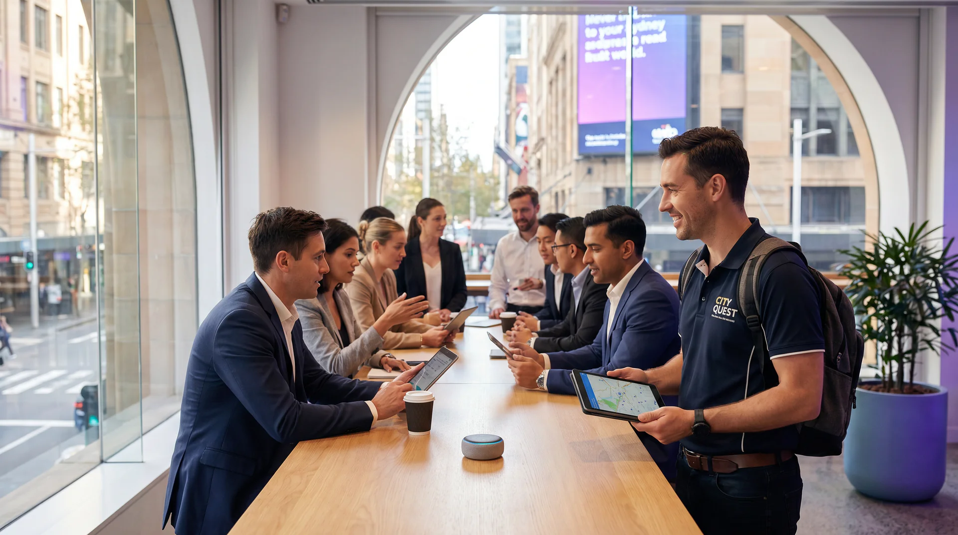 When guests flood a tour guide with questions mid-trip, voice AI steps in. See how one genie handles the question traffic so guides can lead.