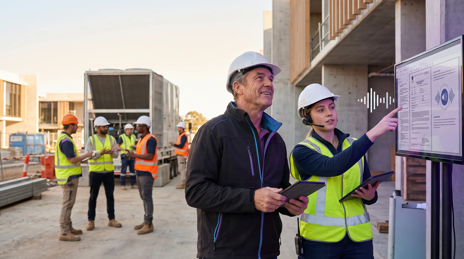 See how a voice AI genie helps trades workers navigate complex permit-to-work frameworks fast, with clause references and sign-off chains on demand.