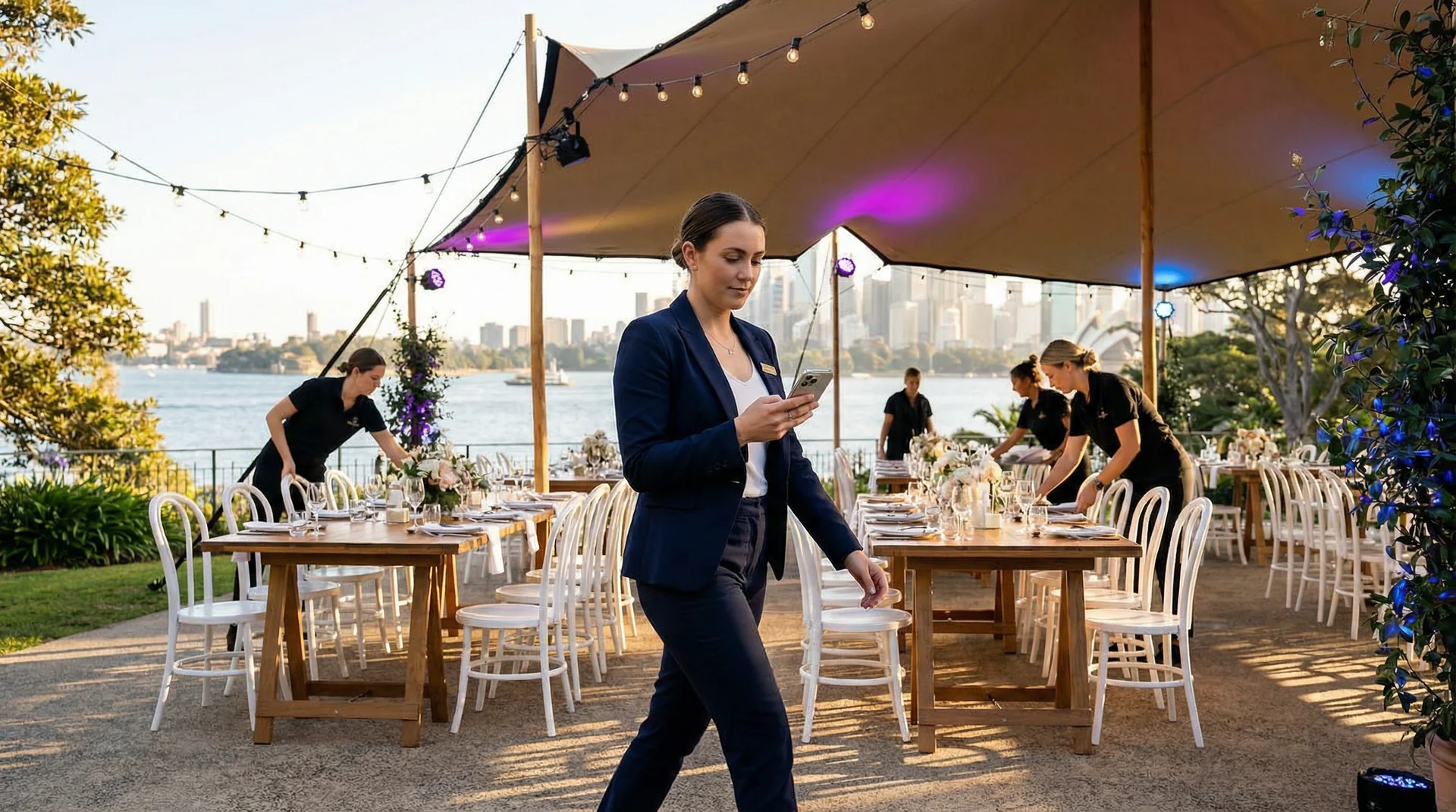 Events in a real work moment
